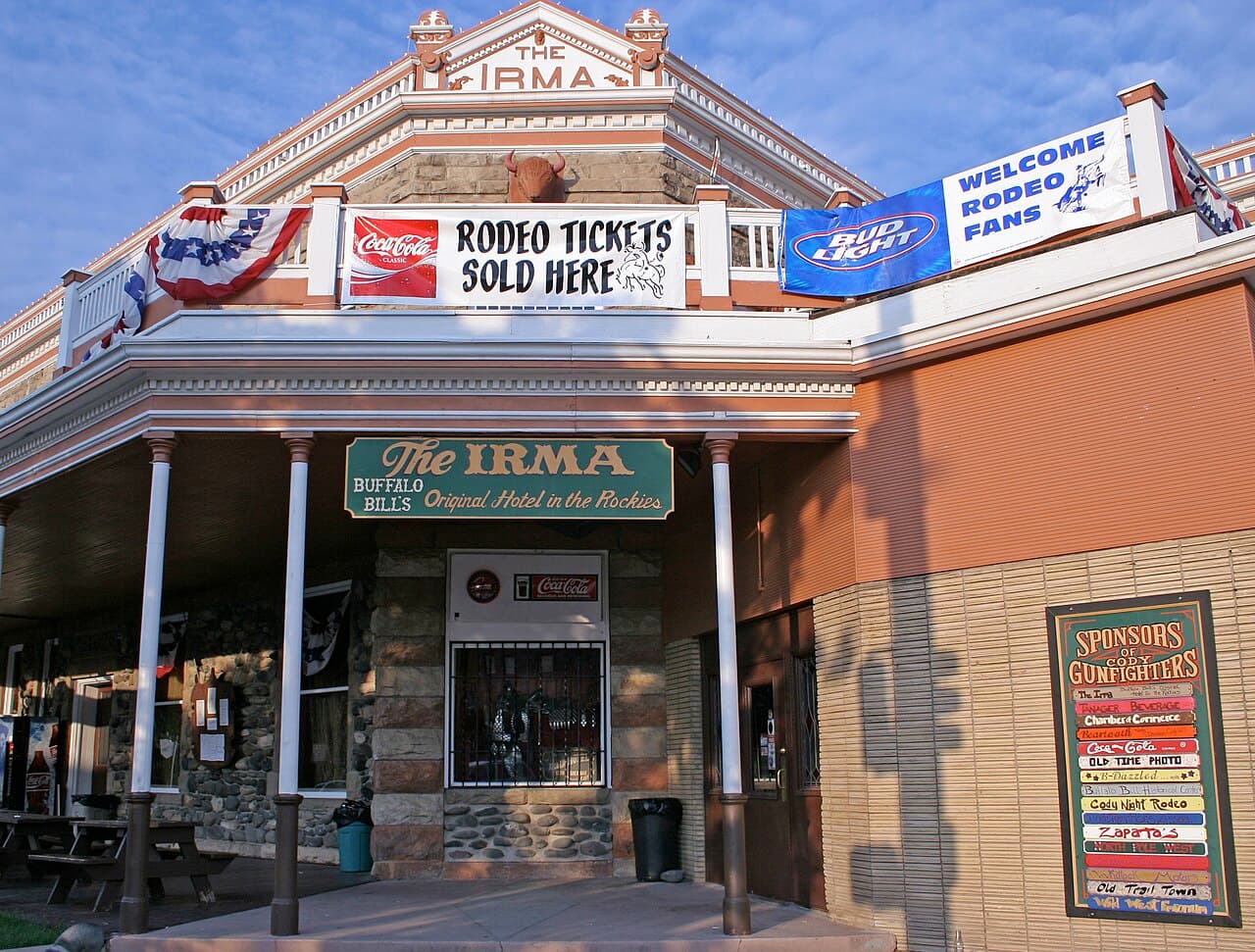 Irma Hotel, 1192 Sheridan Ave. Cody